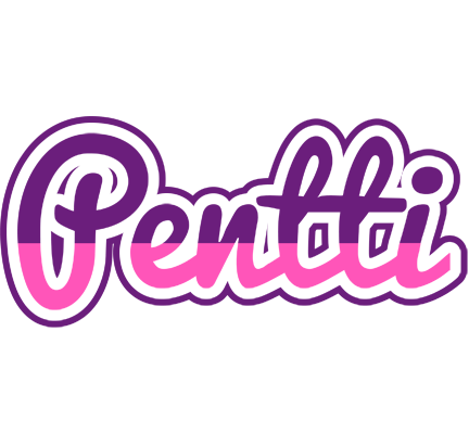 Pentti cheerful logo