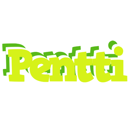 Pentti citrus logo