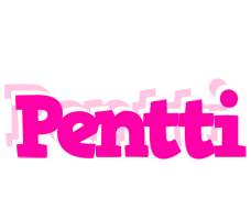 Pentti dancing logo