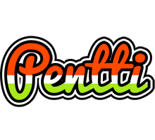 Pentti exotic logo