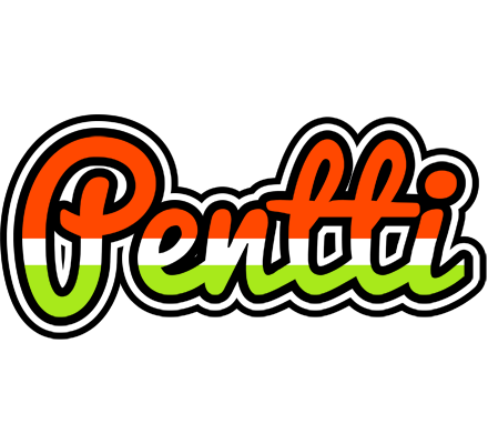 Pentti exotic logo