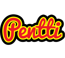 Pentti fireman logo