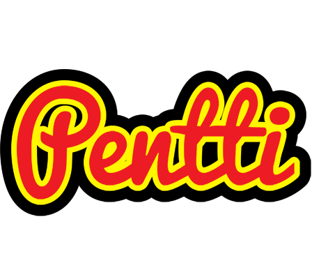 Pentti fireman logo