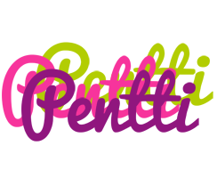 Pentti flowers logo