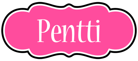 Pentti invitation logo