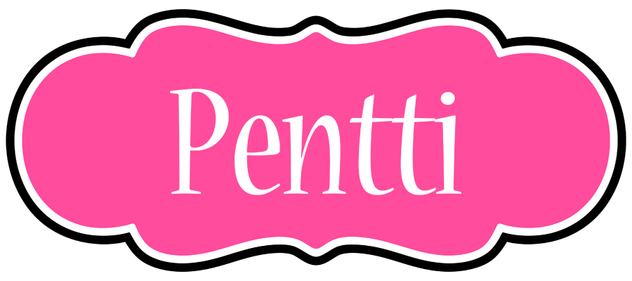 Pentti invitation logo