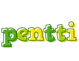 Pentti juice logo