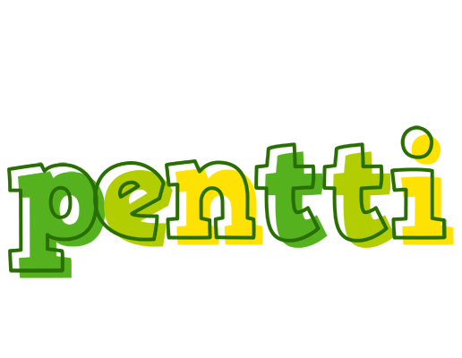 Pentti juice logo