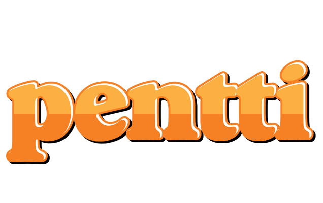 Pentti orange logo