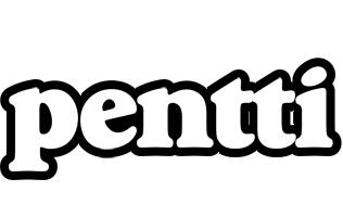 Pentti panda logo