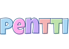 Pentti pastel logo