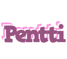 Pentti relaxing logo