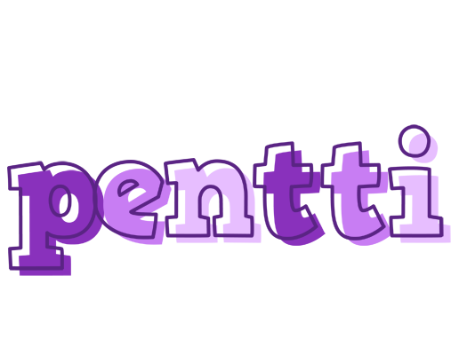 Pentti sensual logo