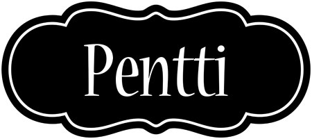 Pentti welcome logo