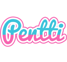 Pentti woman logo