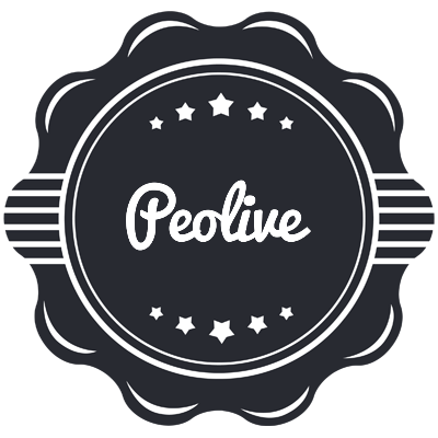 Peolive badge logo