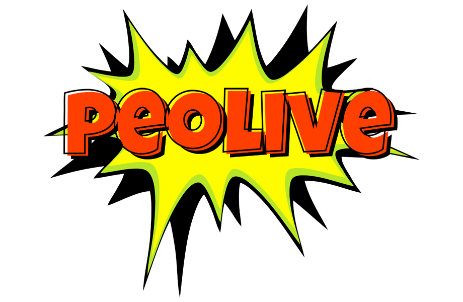Peolive bigfoot logo