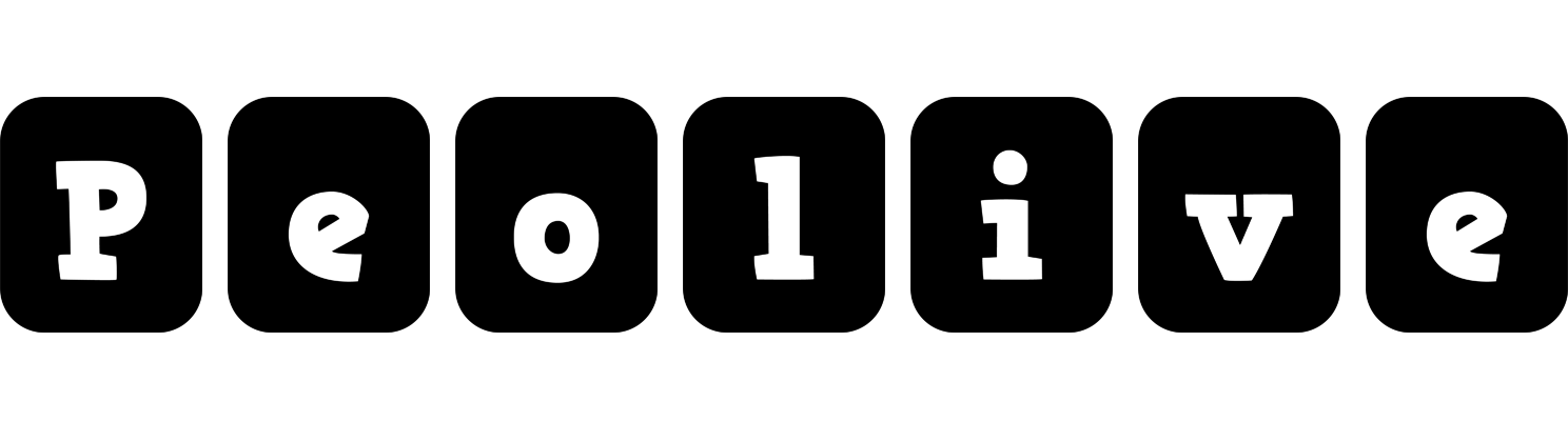 Peolive box logo