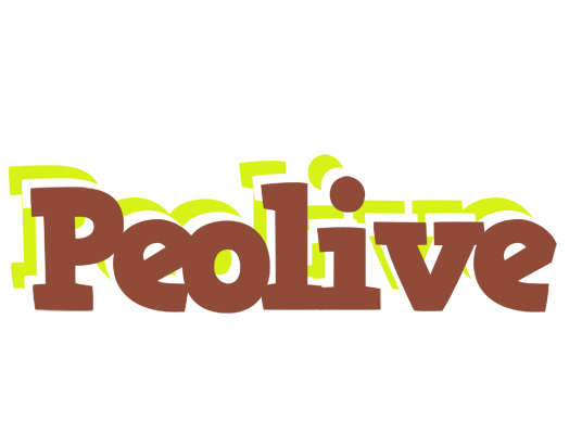 Peolive caffeebar logo