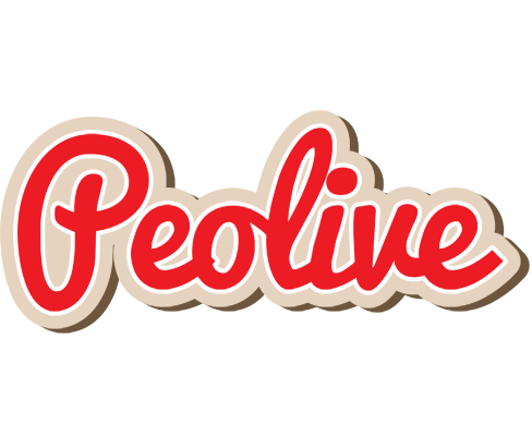 Peolive chocolate logo