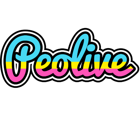 Peolive circus logo