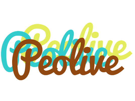 Peolive cupcake logo