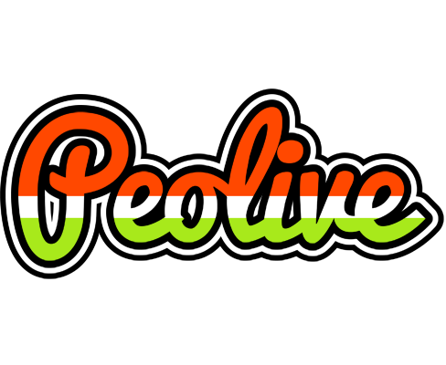 Peolive exotic logo
