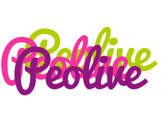 Peolive flowers logo