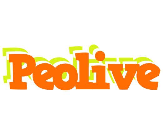 Peolive healthy logo