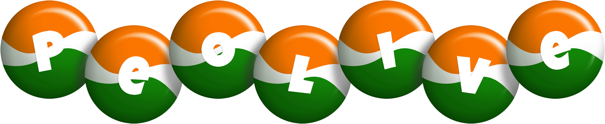 Peolive india logo
