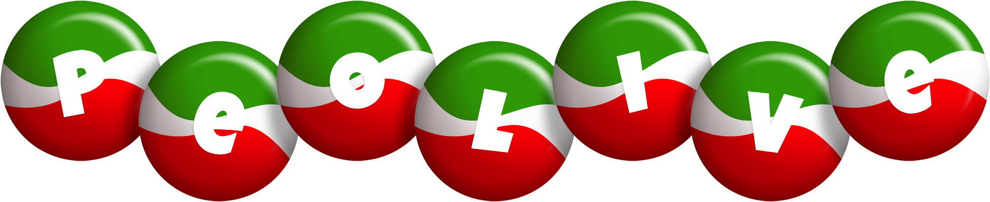 Peolive italy logo