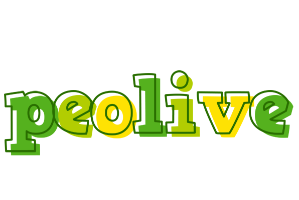 Peolive juice logo