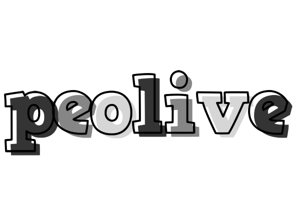 Peolive night logo