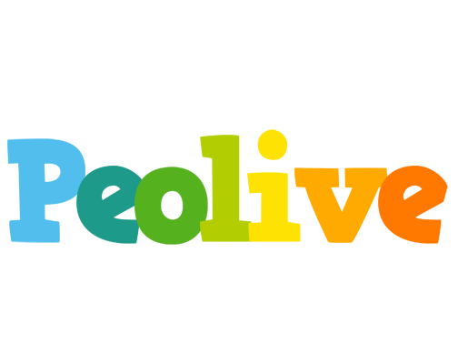 Peolive rainbows logo