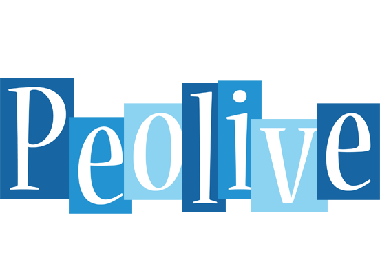 Peolive winter logo