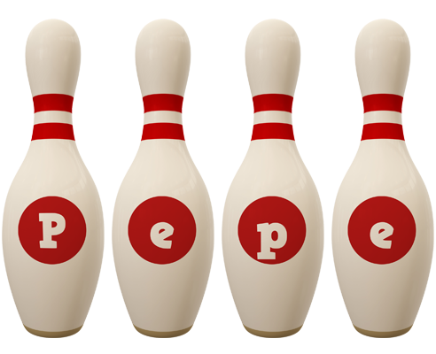 Pepe bowling-pin logo