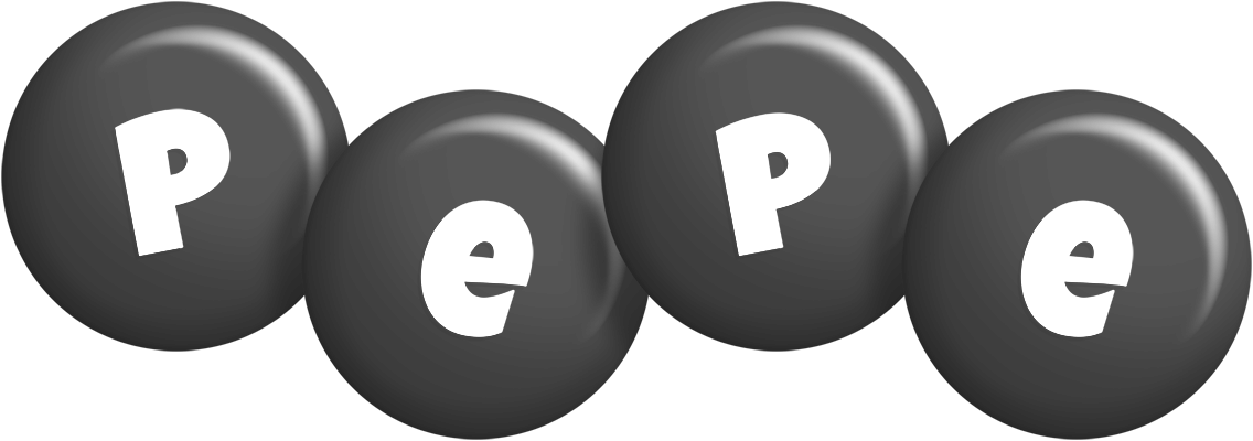 Pepe candy-black logo