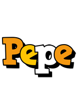Pepe cartoon logo