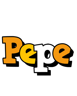 Pepe cartoon logo
