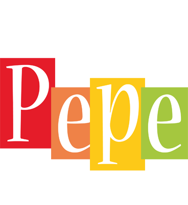 Pepe colors logo
