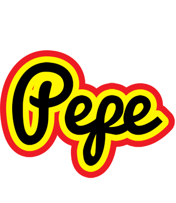 Pepe flaming logo