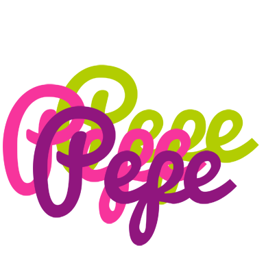 Pepe flowers logo