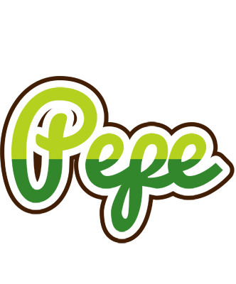 Pepe golfing logo