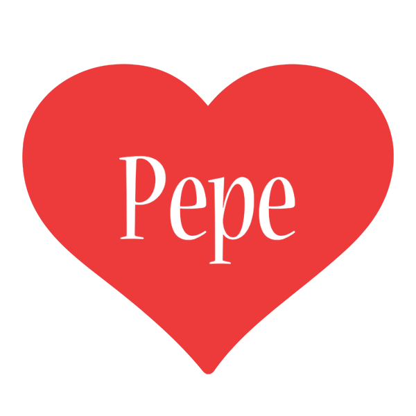 Pepe love logo