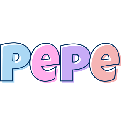 Pepe pastel logo