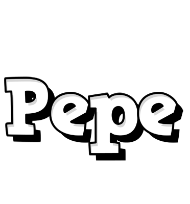 Pepe snowing logo