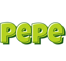 Pepe summer logo