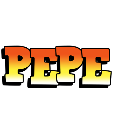 Pepe sunset logo