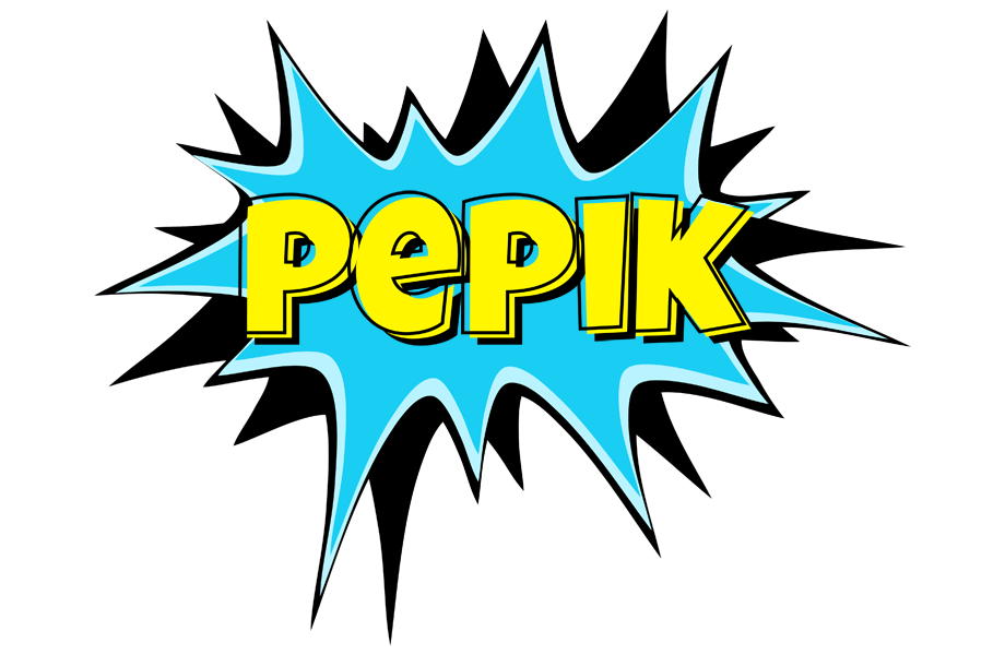 Pepik amazing logo