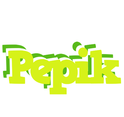 Pepik citrus logo